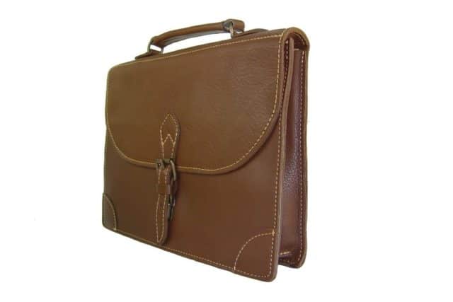 serviette cuir made in France 7052S