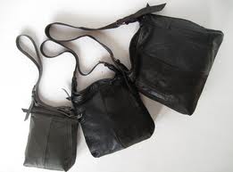sac en cuir recyclé Eric Beauduin