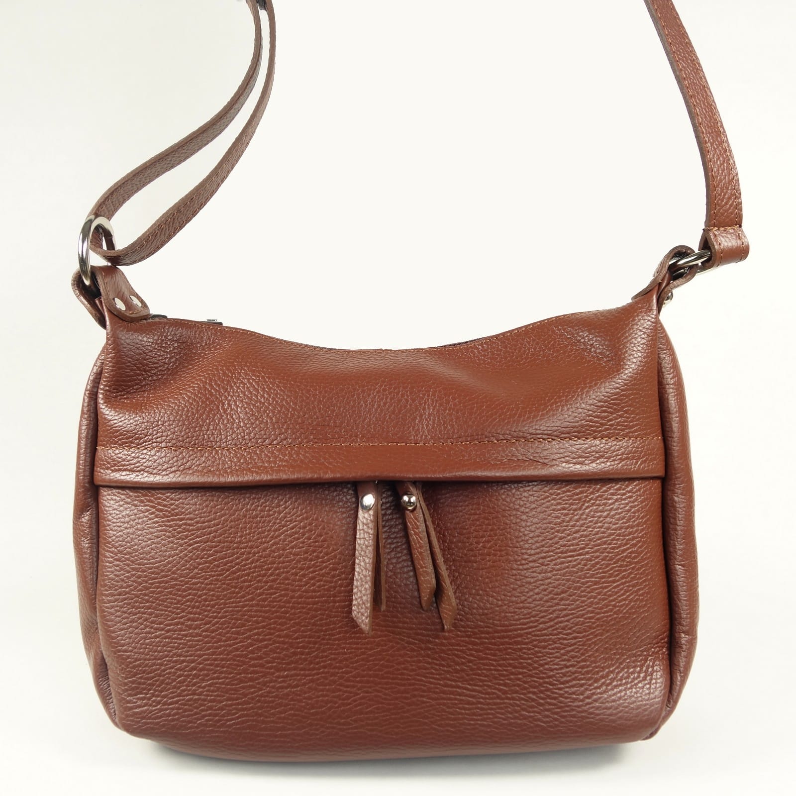 Besace marron femme clearance