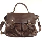 Cartable vintage marron Toni