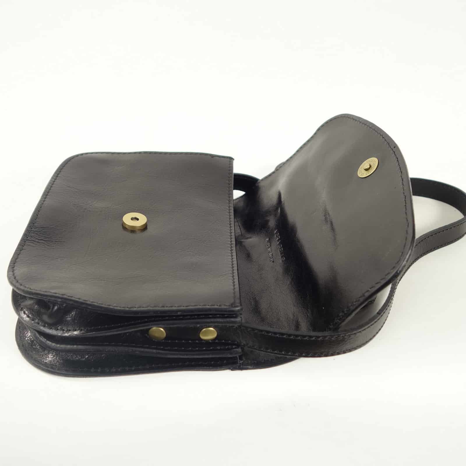 Petit sac a main femme pas cher cuir noir Bine de DIVA Espritcuir