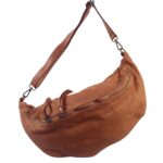 Sac banane XL cuir naturel Oliver