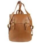 Sac a dos femme cuir camel Salita