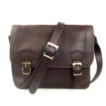 Sacoche bandoulière homme cuir vintage marron Otello