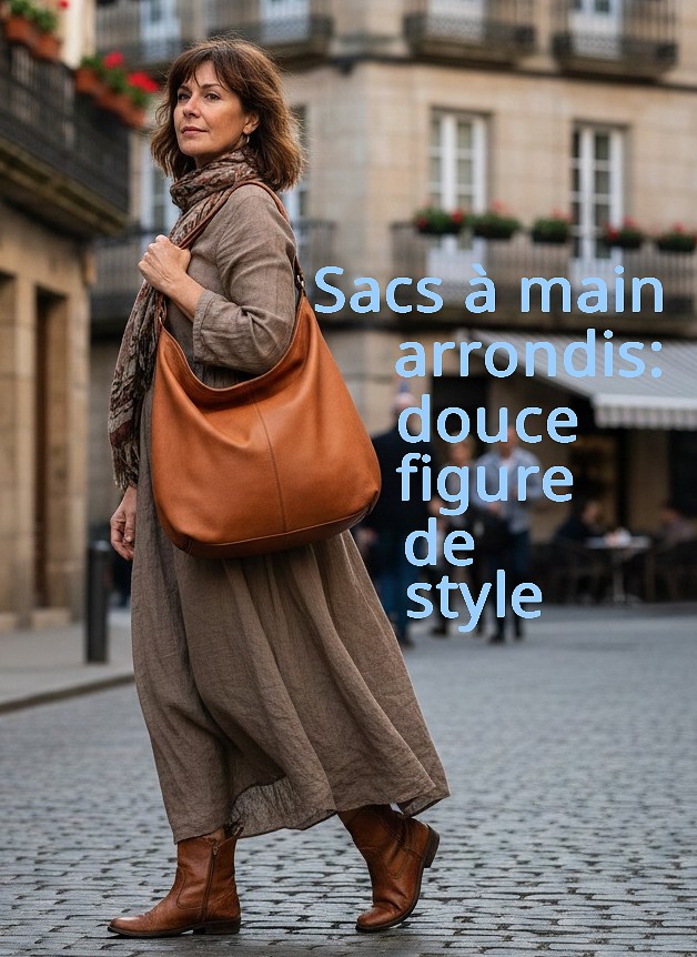 Les sacs a main arrondis en cuir: la forme avant le style