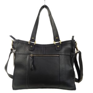 Sac à main cuir noir Molly