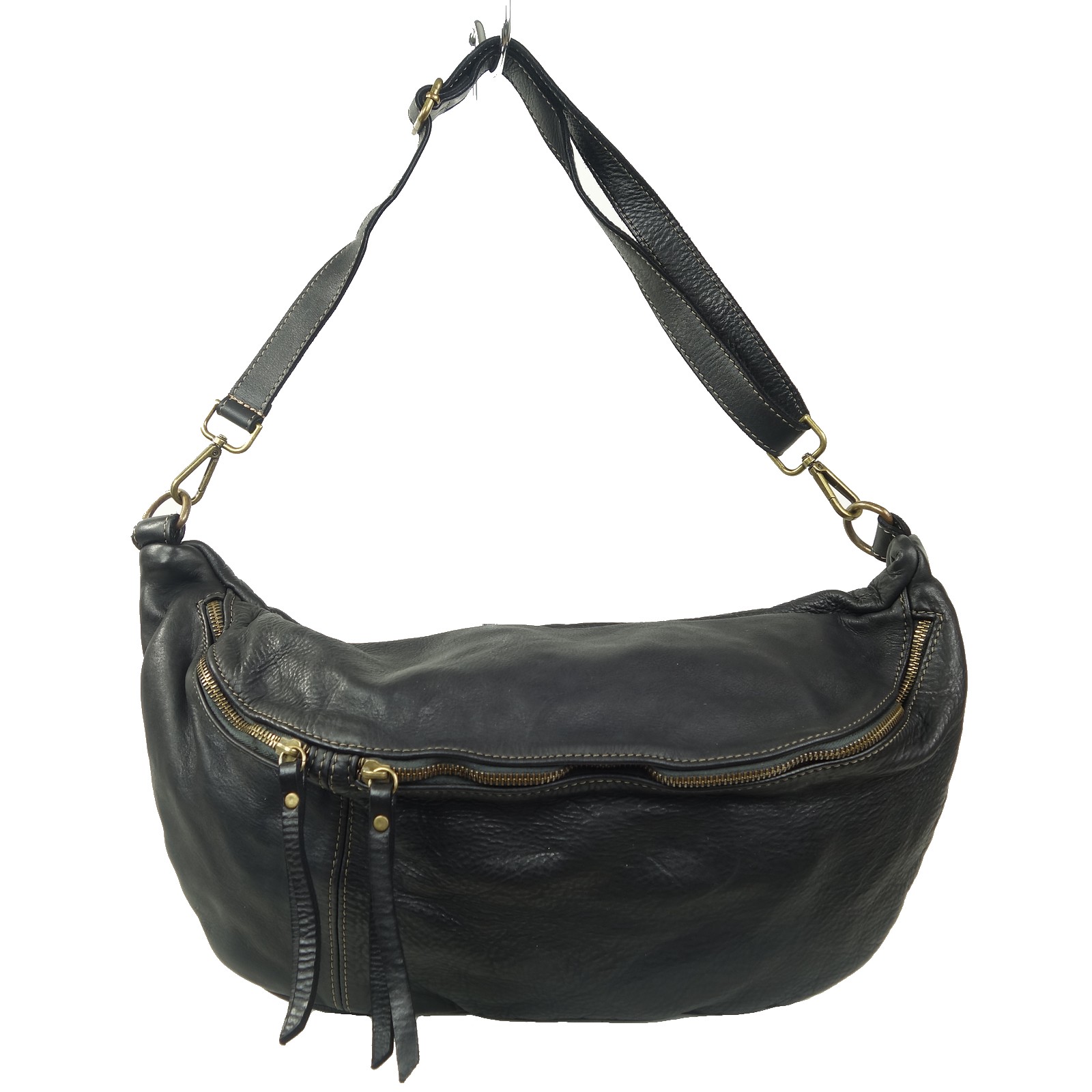 Sac banane XL noir OLIVER