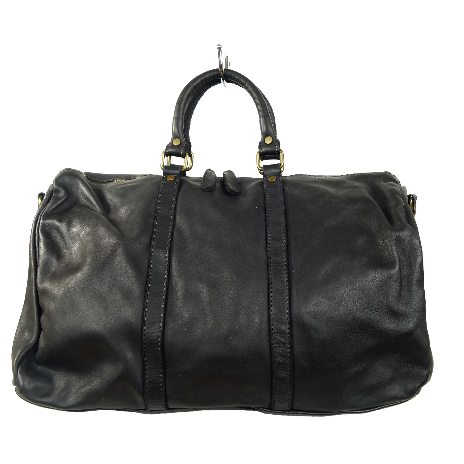 Grand sac cuir noir Ulysse